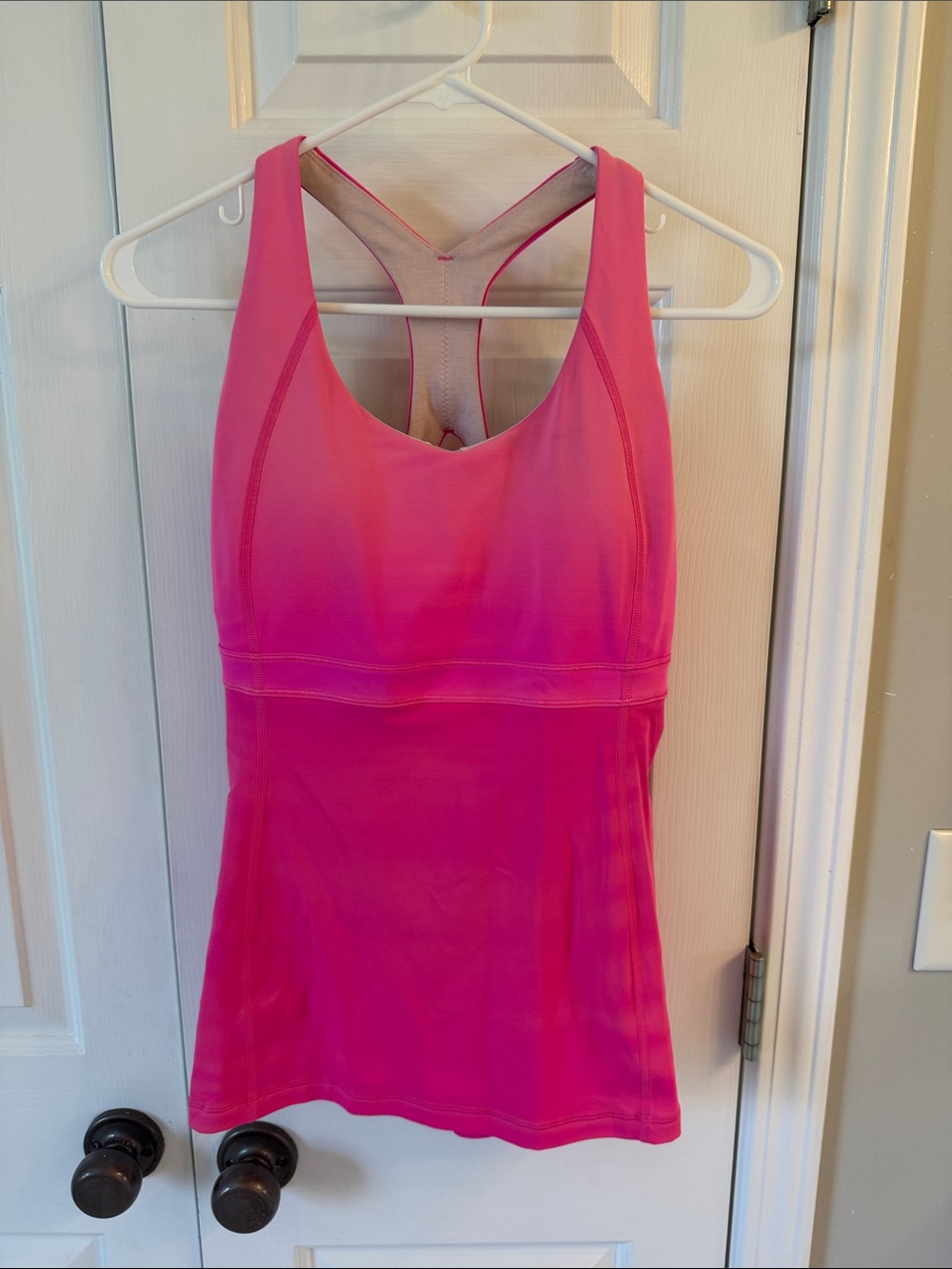 lululemon athletica Pink Ombre Racerback Tank
